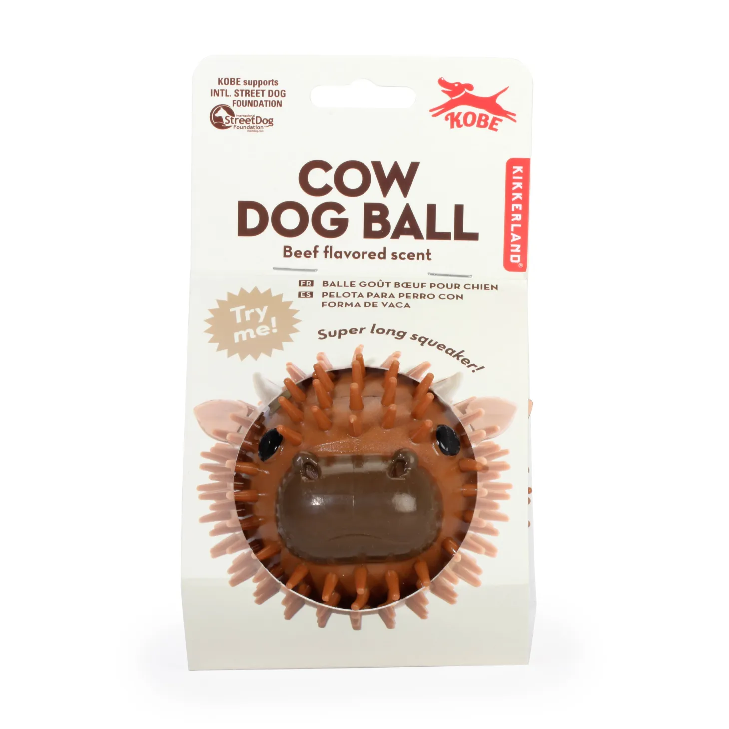 Kobe Cow Dog Ball