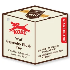 Kobe Wuf Squeeky Plush Toy