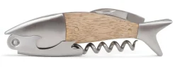 Light Wood Fish Corkscrew