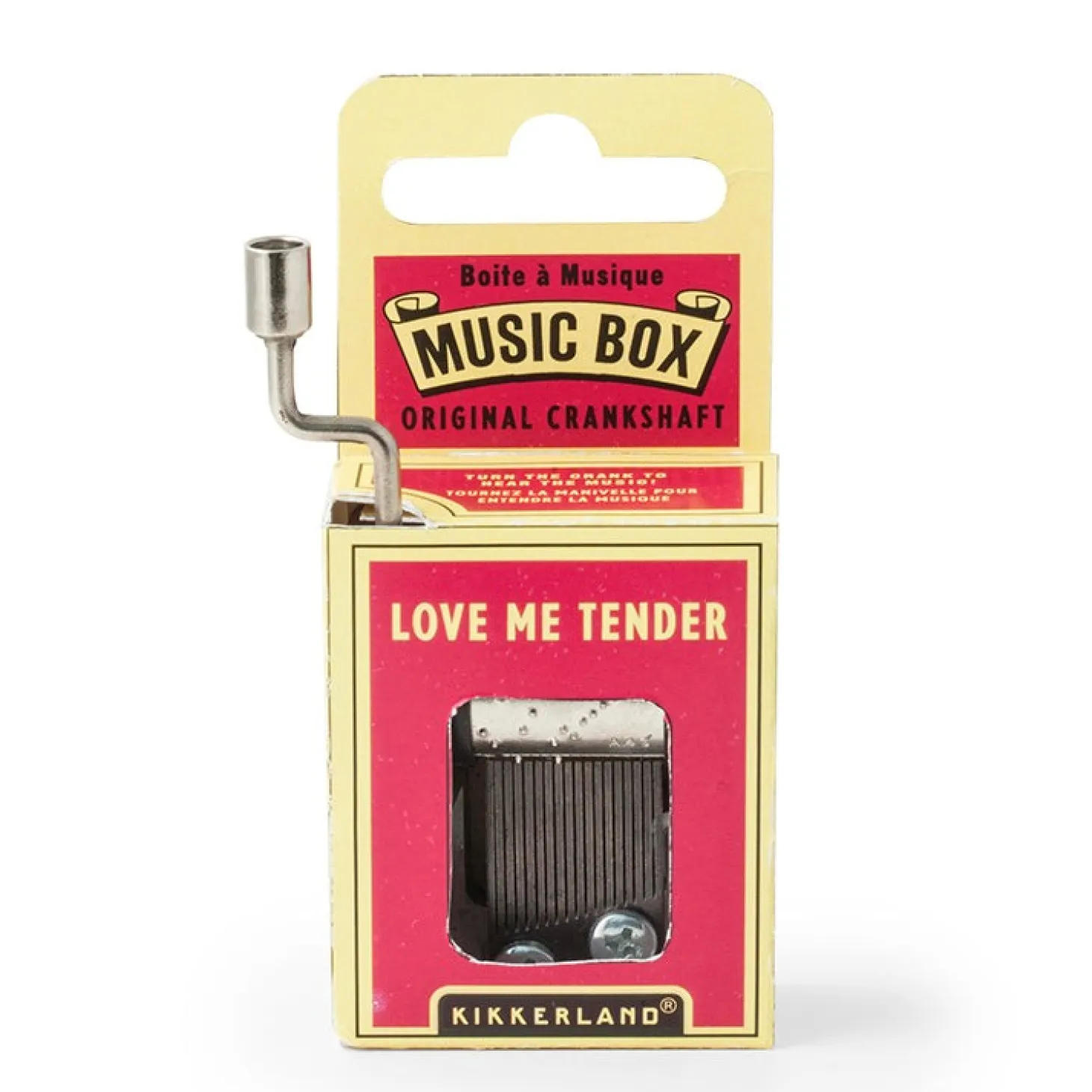 Love Me Tender Music Box