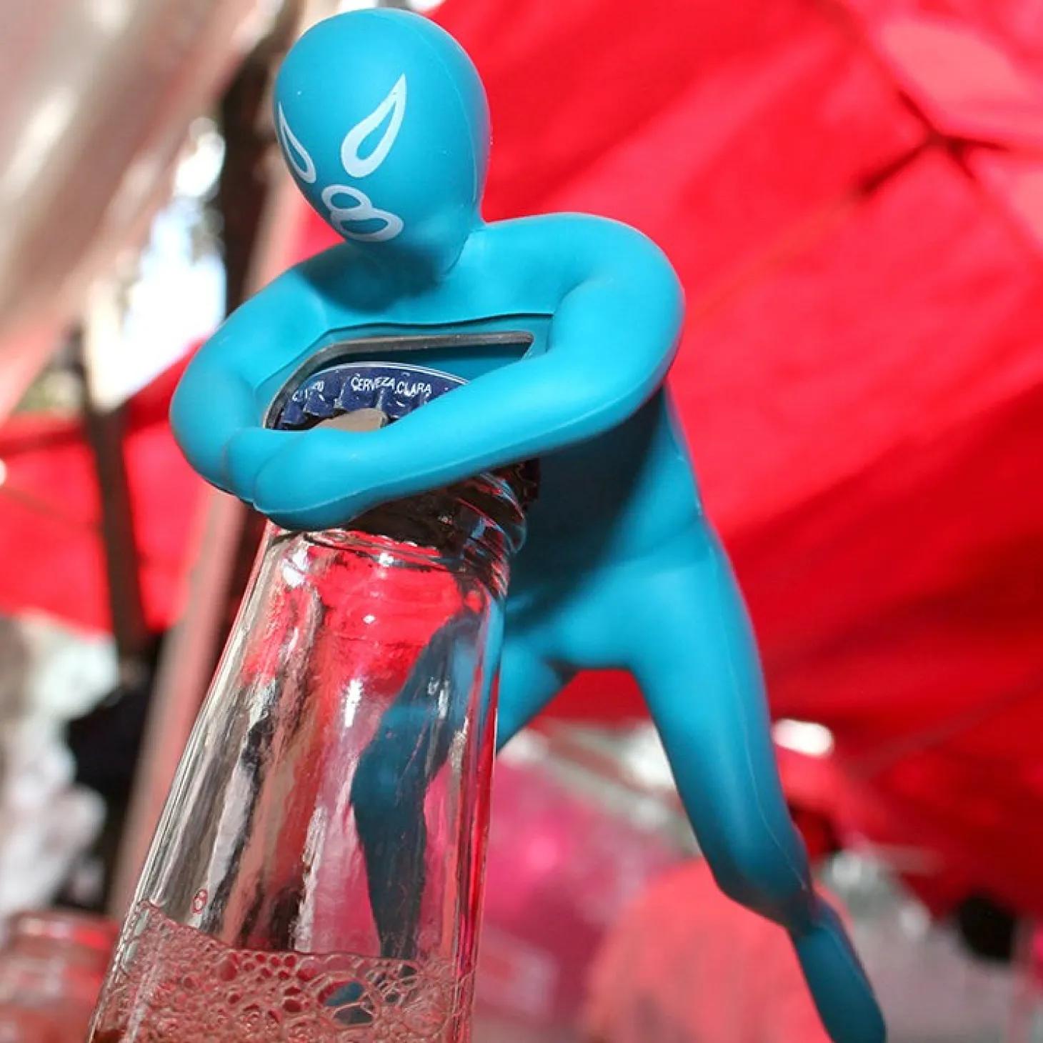 Luchador Bottle Openers