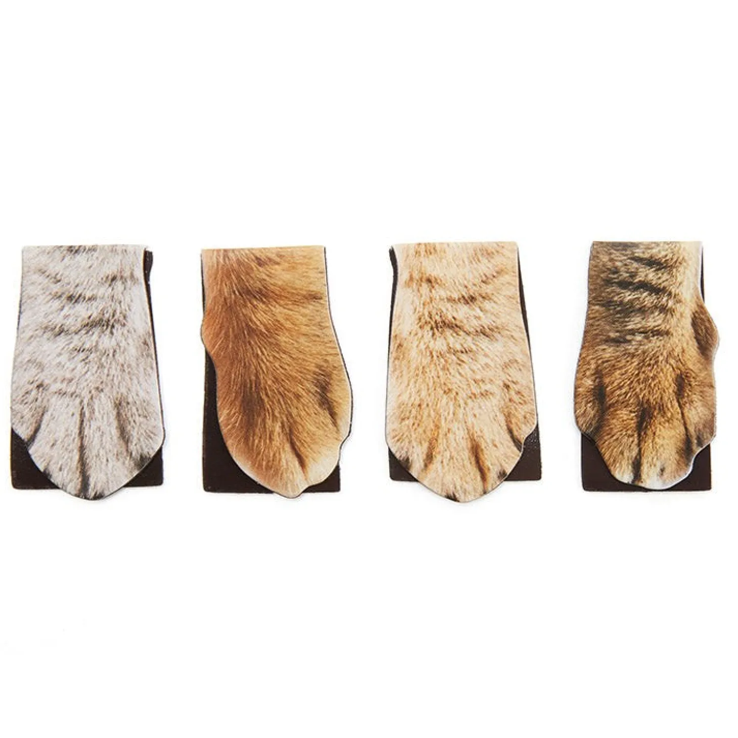Magnetic Cat Paw Bookmarks