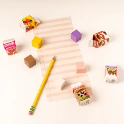 Milk Carton Scented Erasers