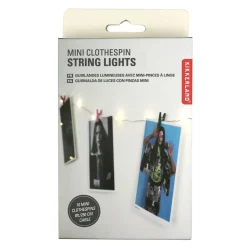 Mini Clothespin String Lights