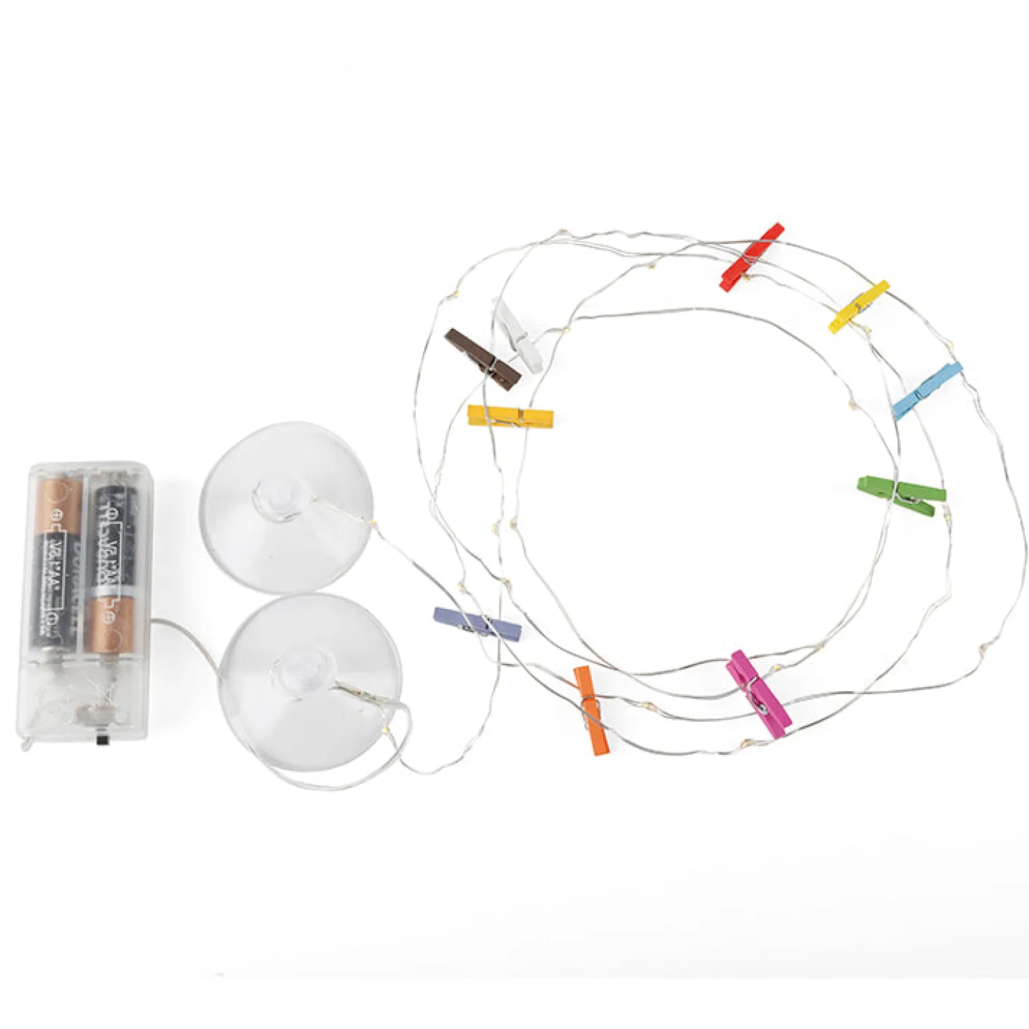 Mini Clothespin String Lights