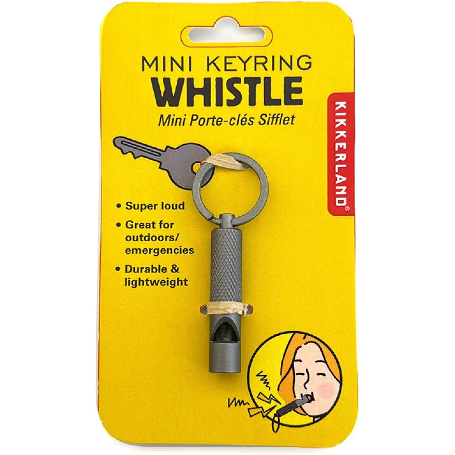 Mini Keyring Whistle