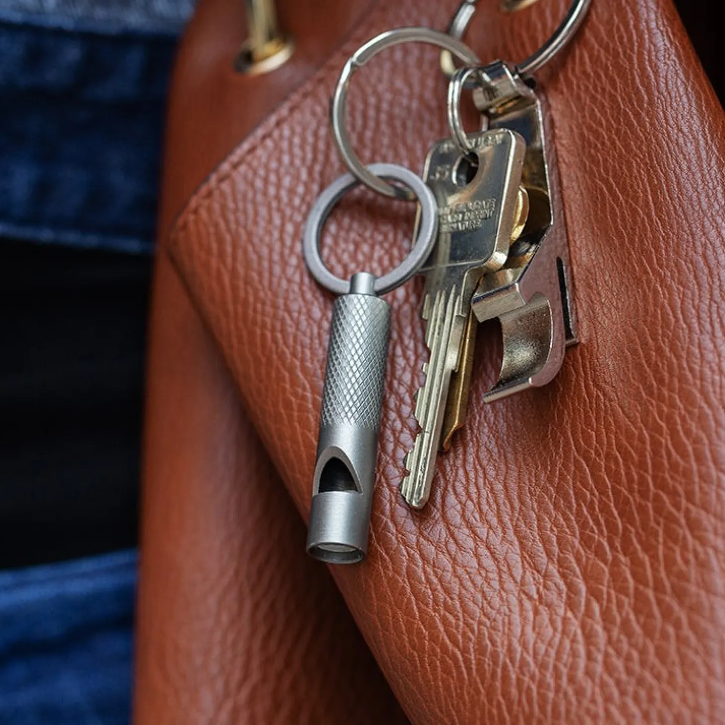 Mini Keyring Whistle