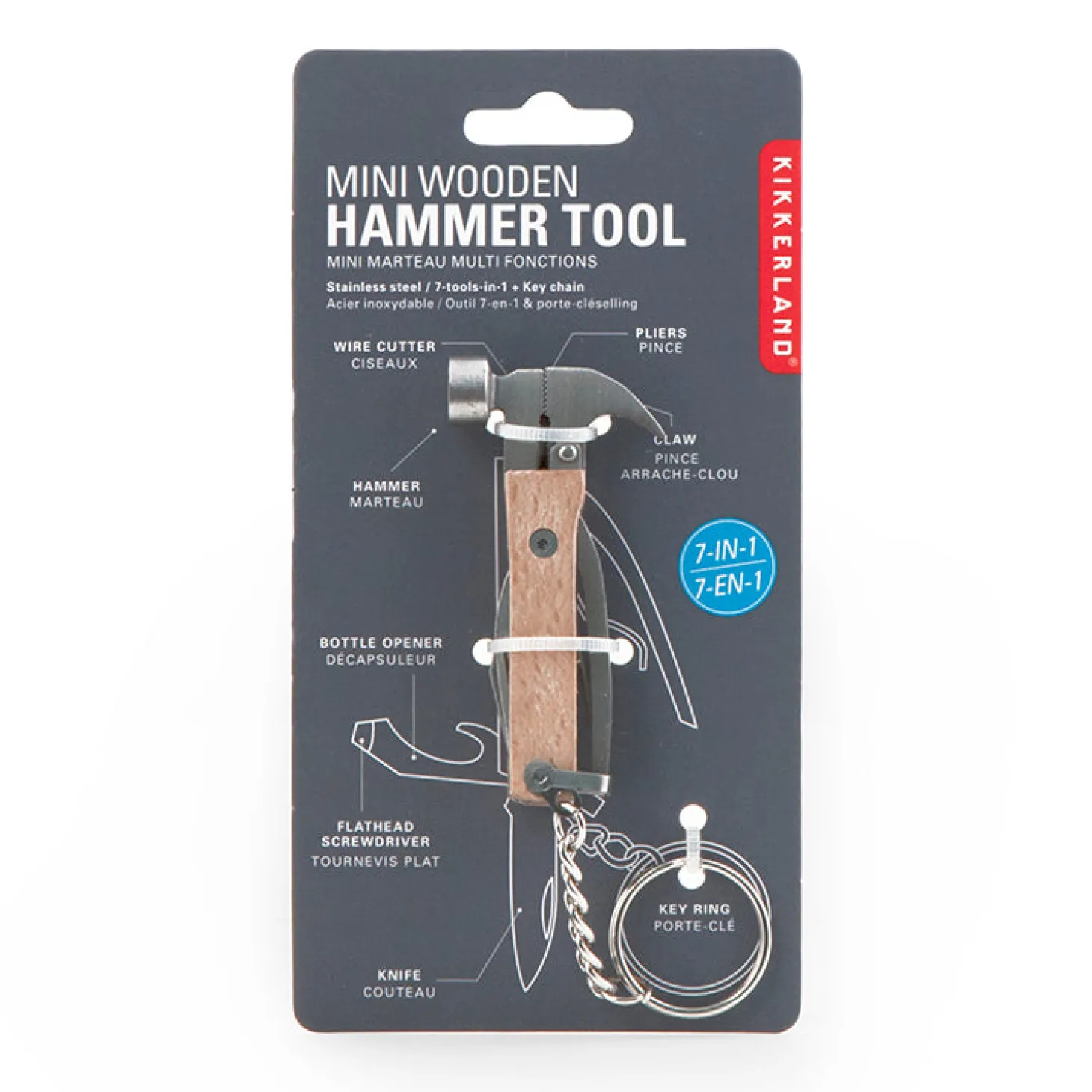 Mini Wooden Hammer Tool
