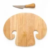 Mushroom Cutting Board & Knife