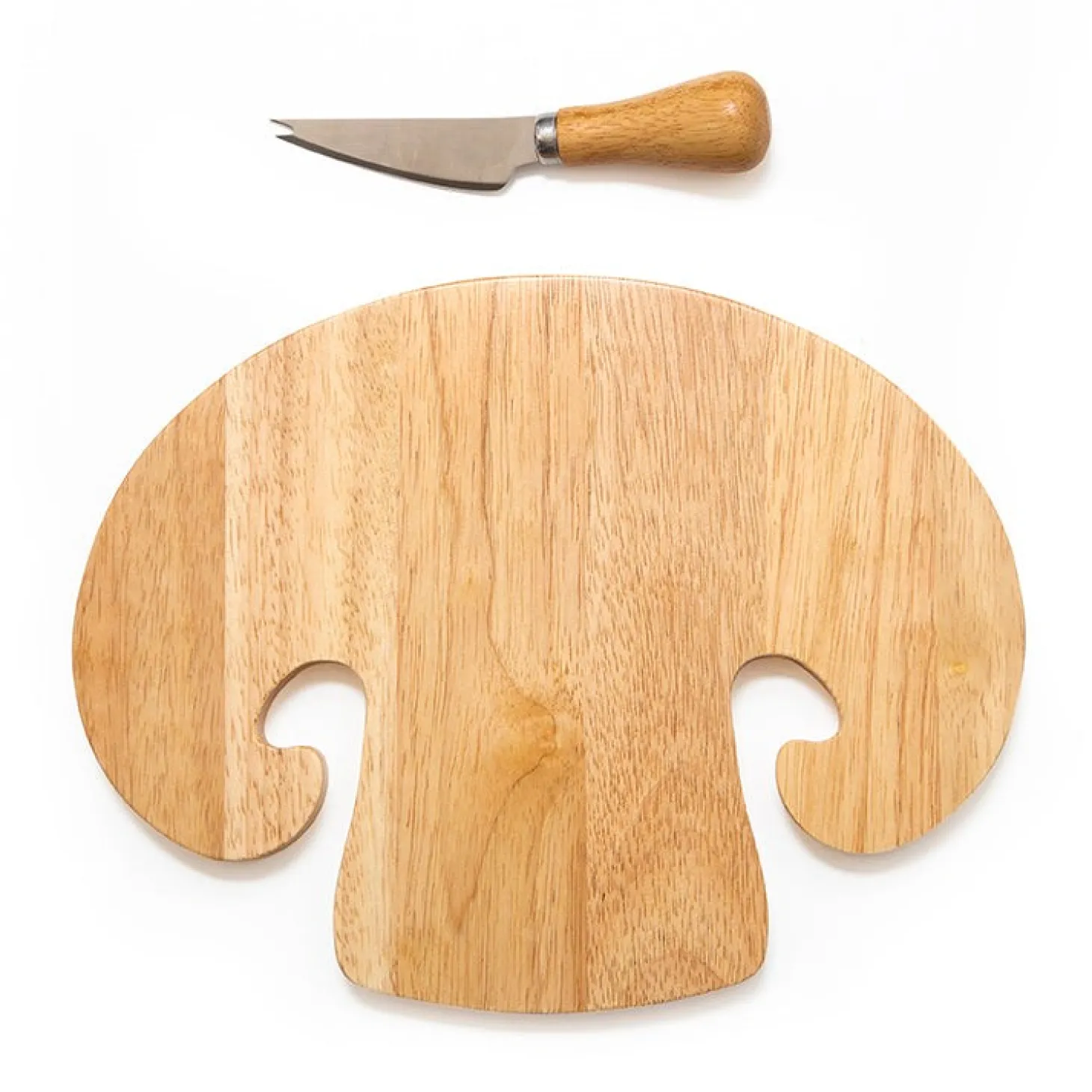 Mushroom Cutting Board & Knife