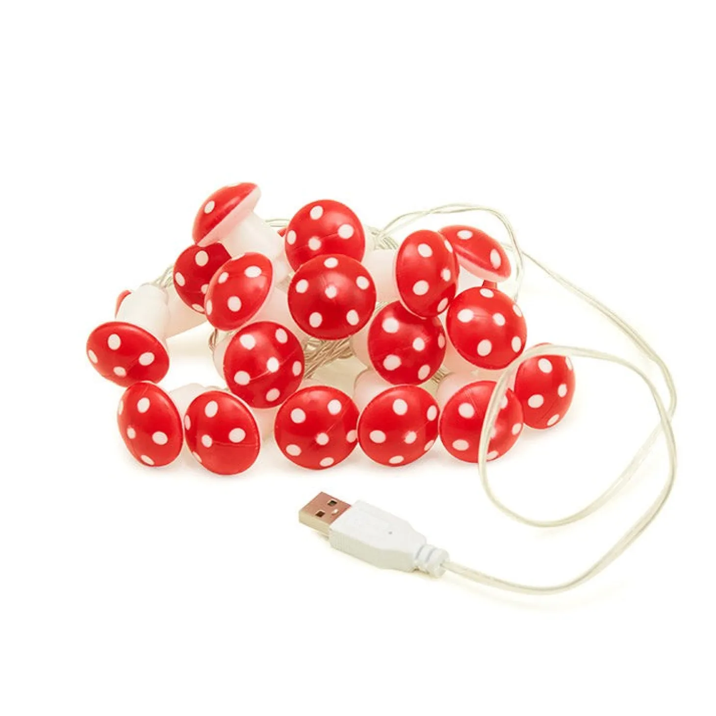 Mushroom String Lights 10 Ft