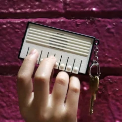 On the Go Mini Piano Keyboard Keychain