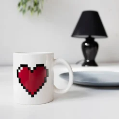 Pixel Heart Morph Mug
