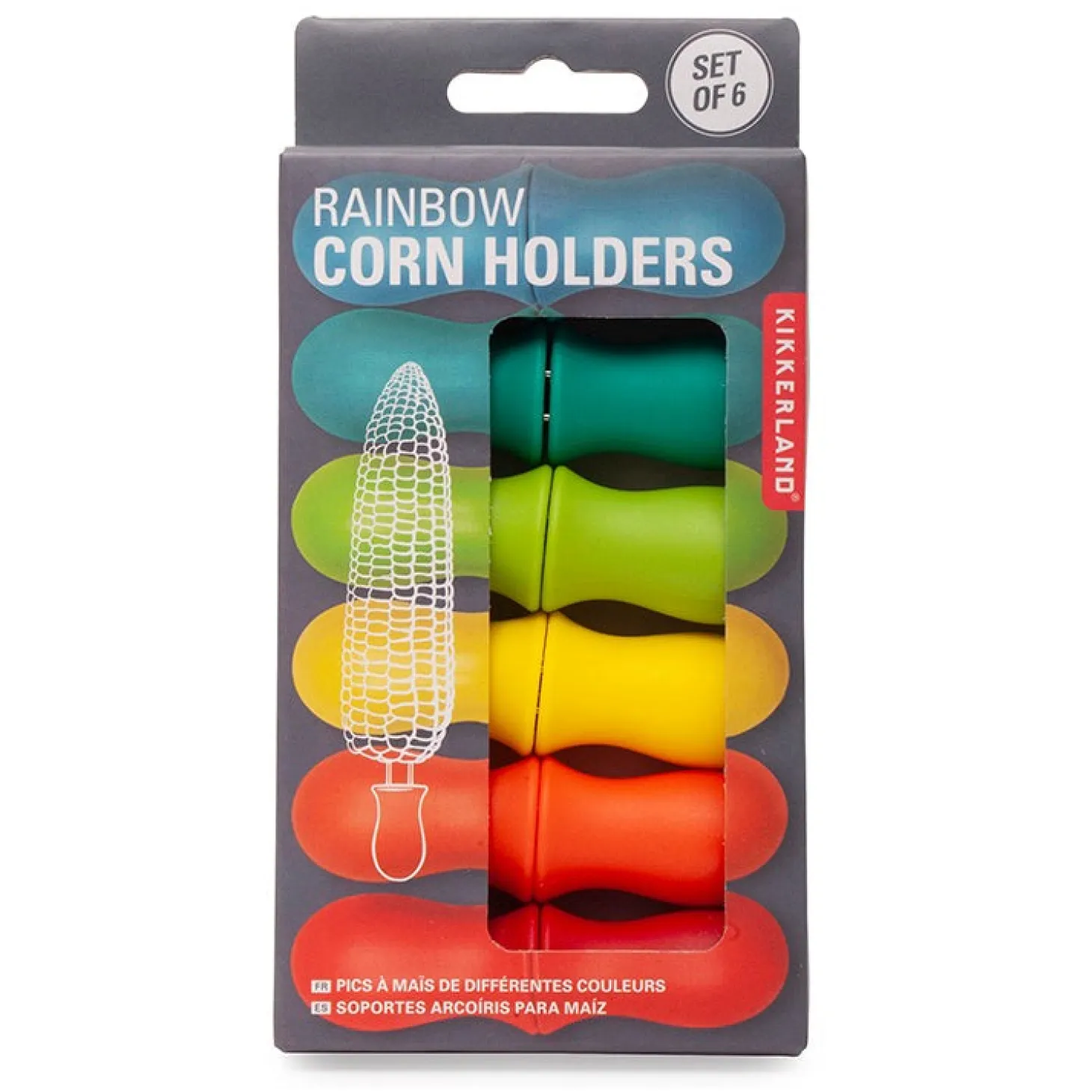 Rainbow Corn Holders