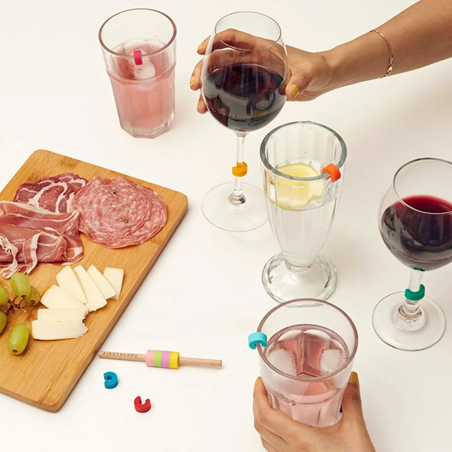 Rainbow Drink Markers