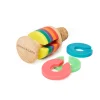 Rainbow Wine Rings and Stopper