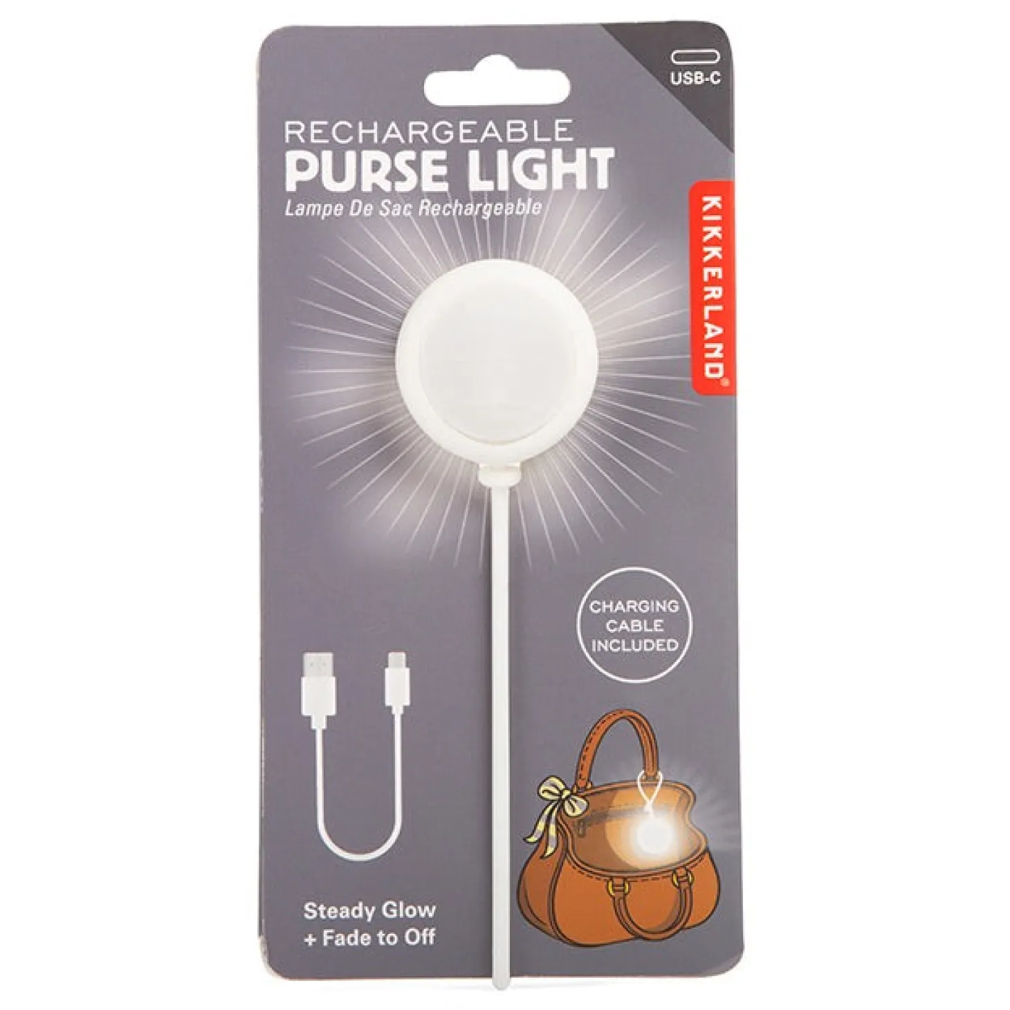 Rechargeable Purse Light