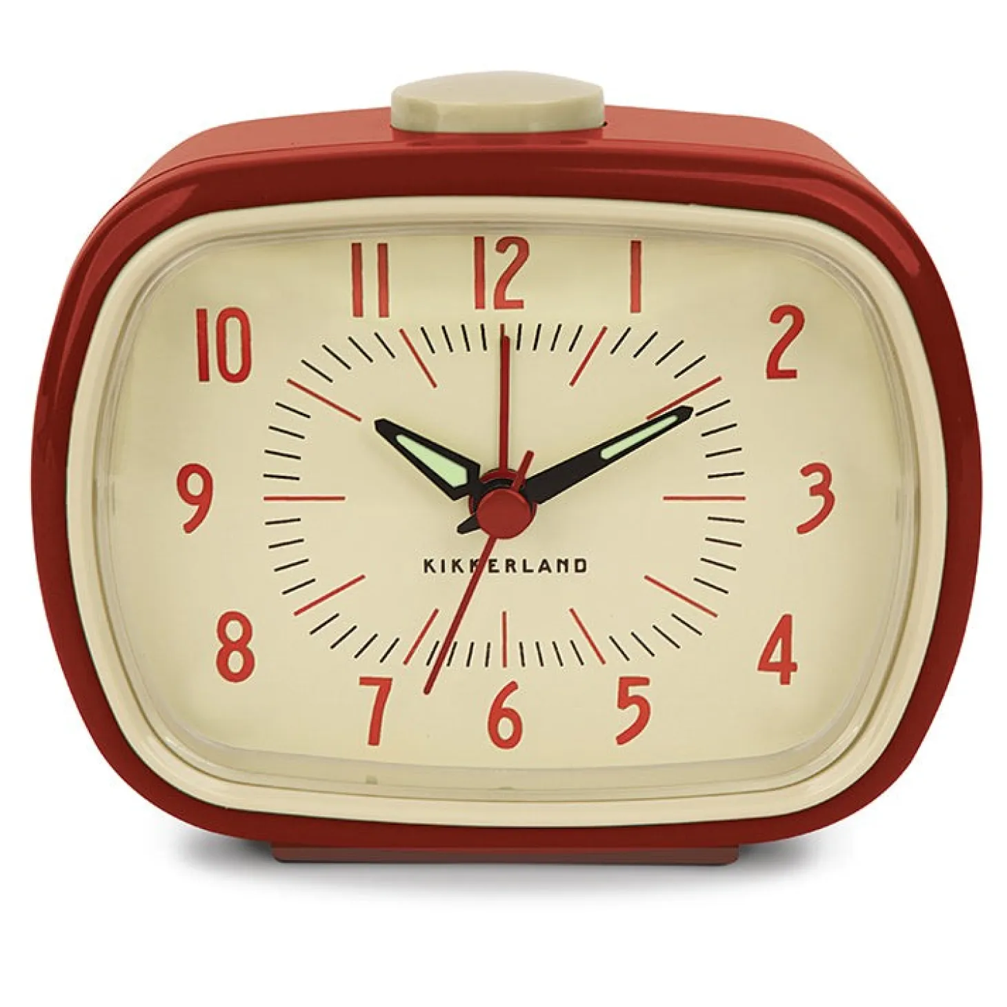 Red Retro Alarm Clock