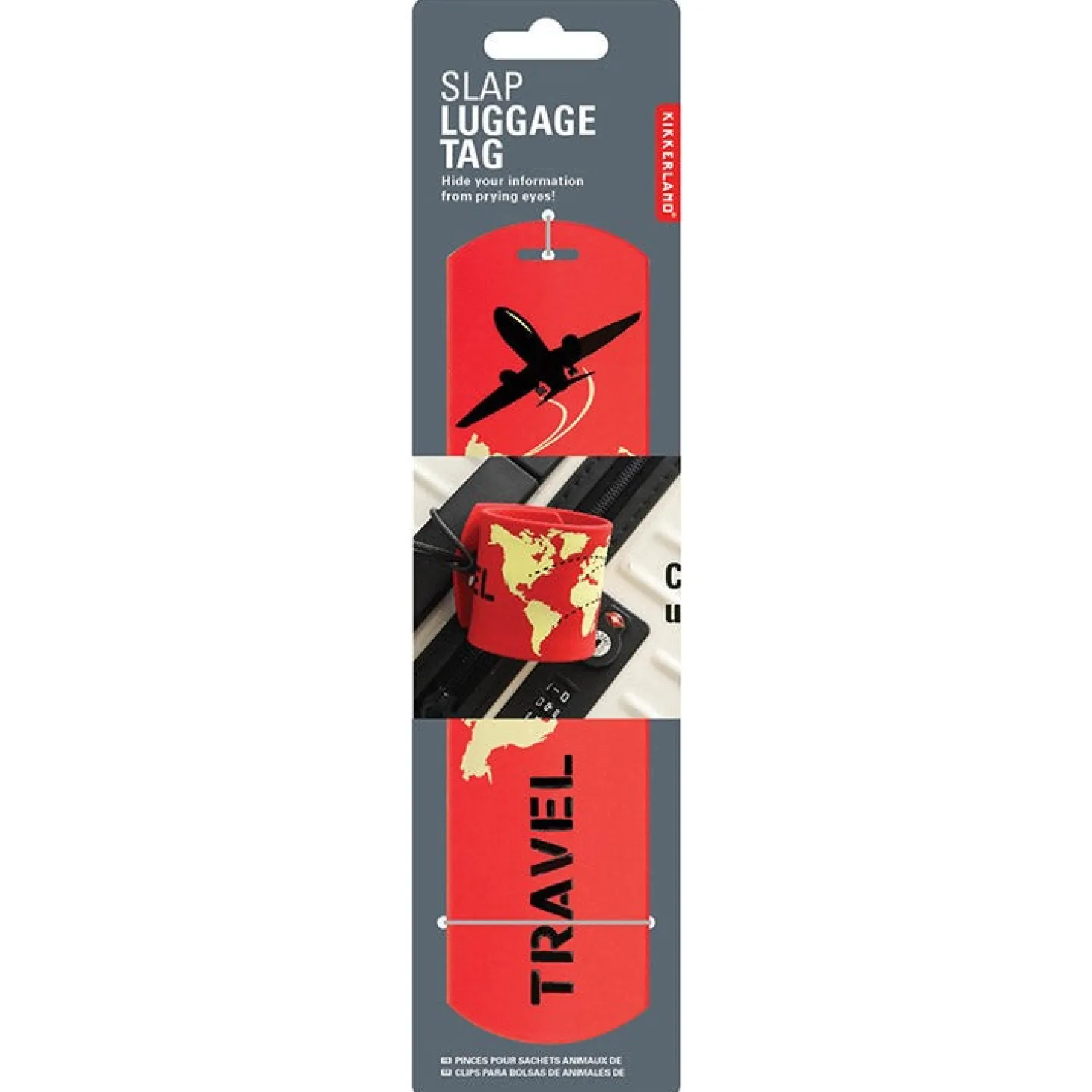 Red Slap Luggage Tag