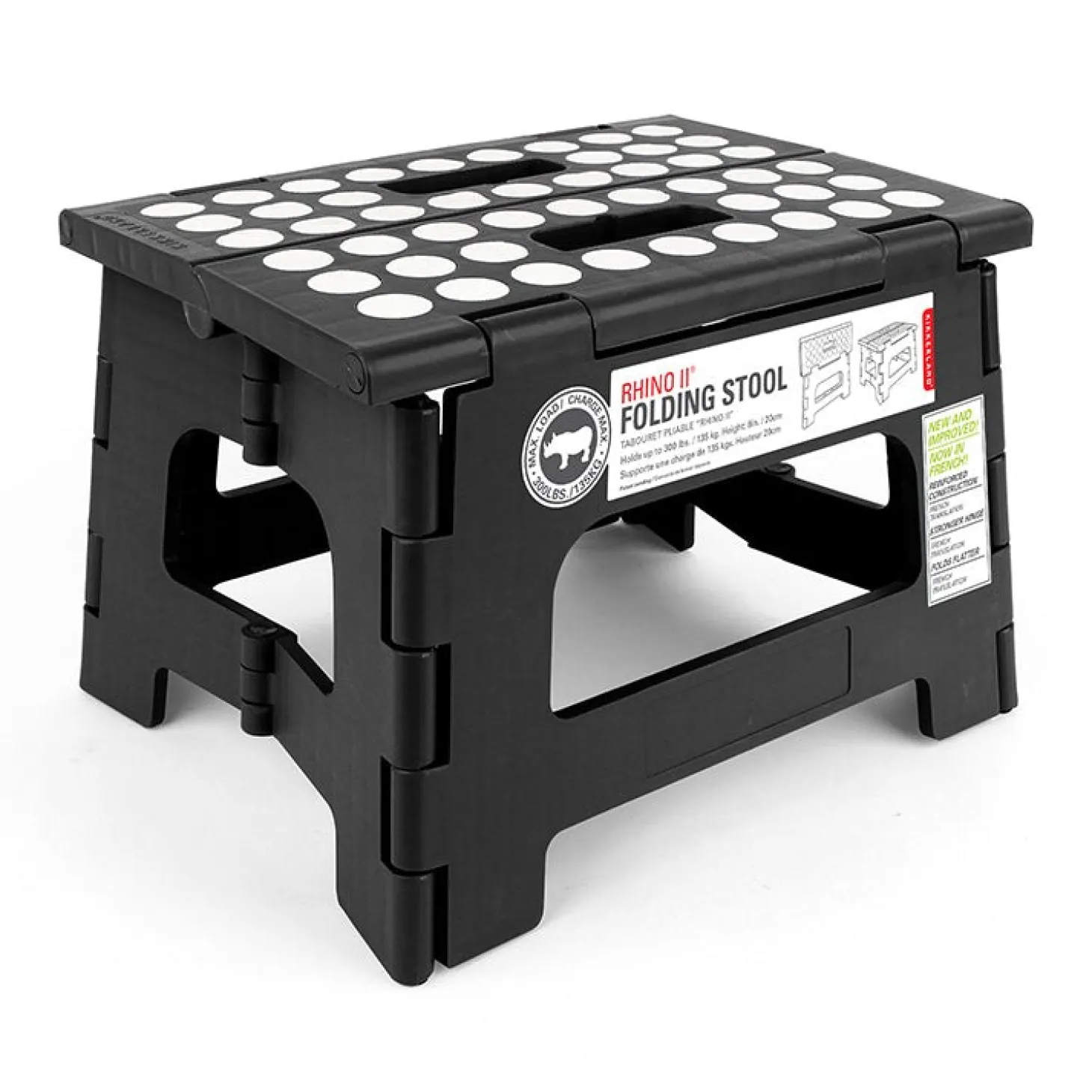 Rhino® II Step Stool Black