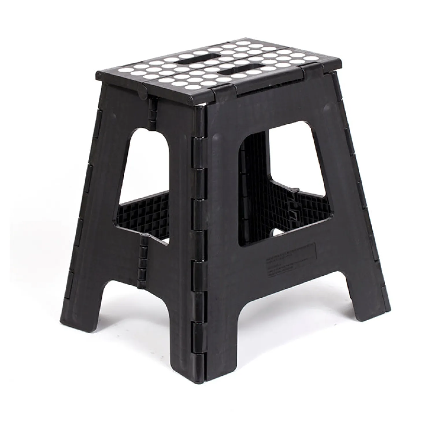 Rhino® II Tall Folding Step Stool Black
