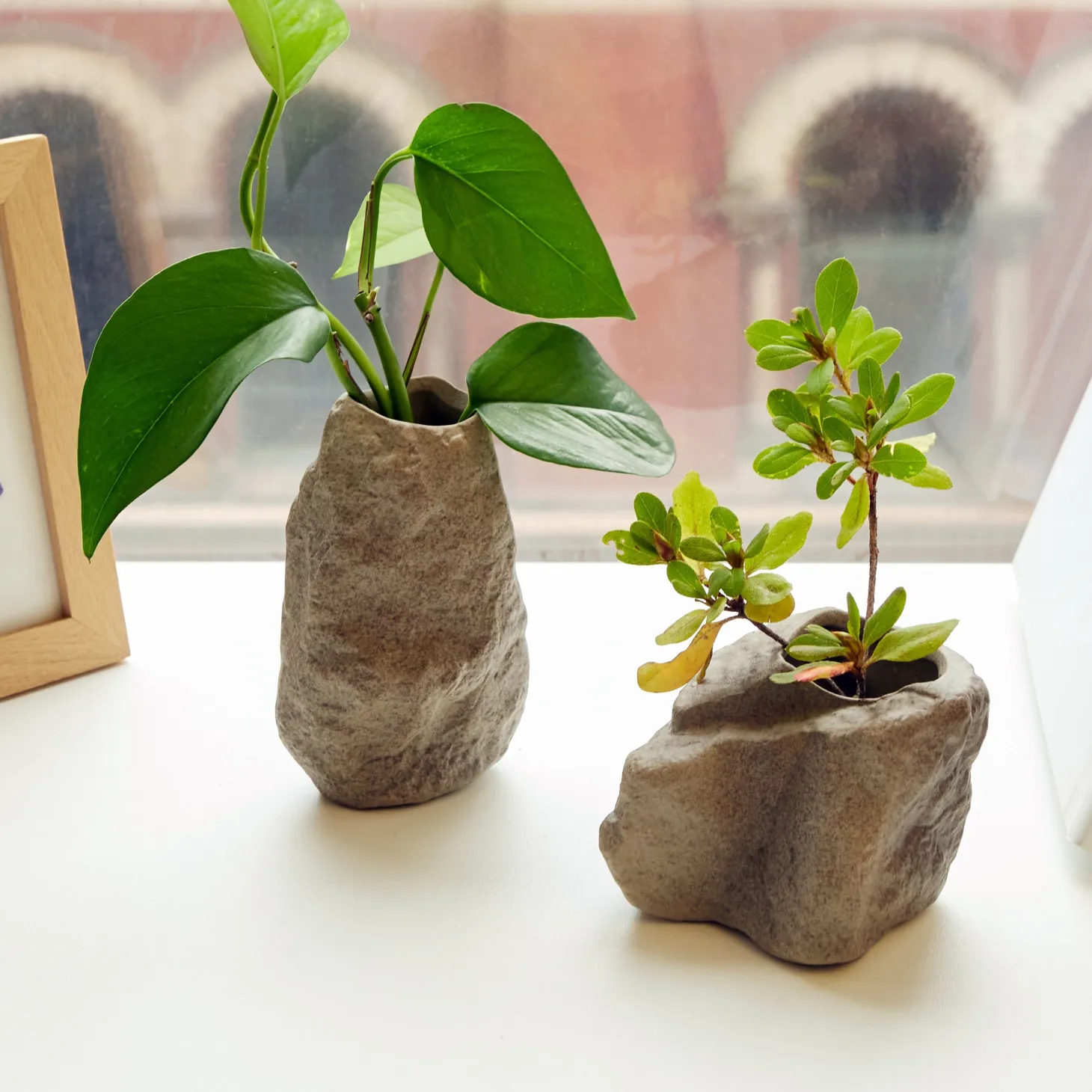 Short Rock Vase