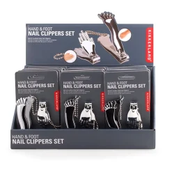 Silver Hand & Foot Nail Clipper Set