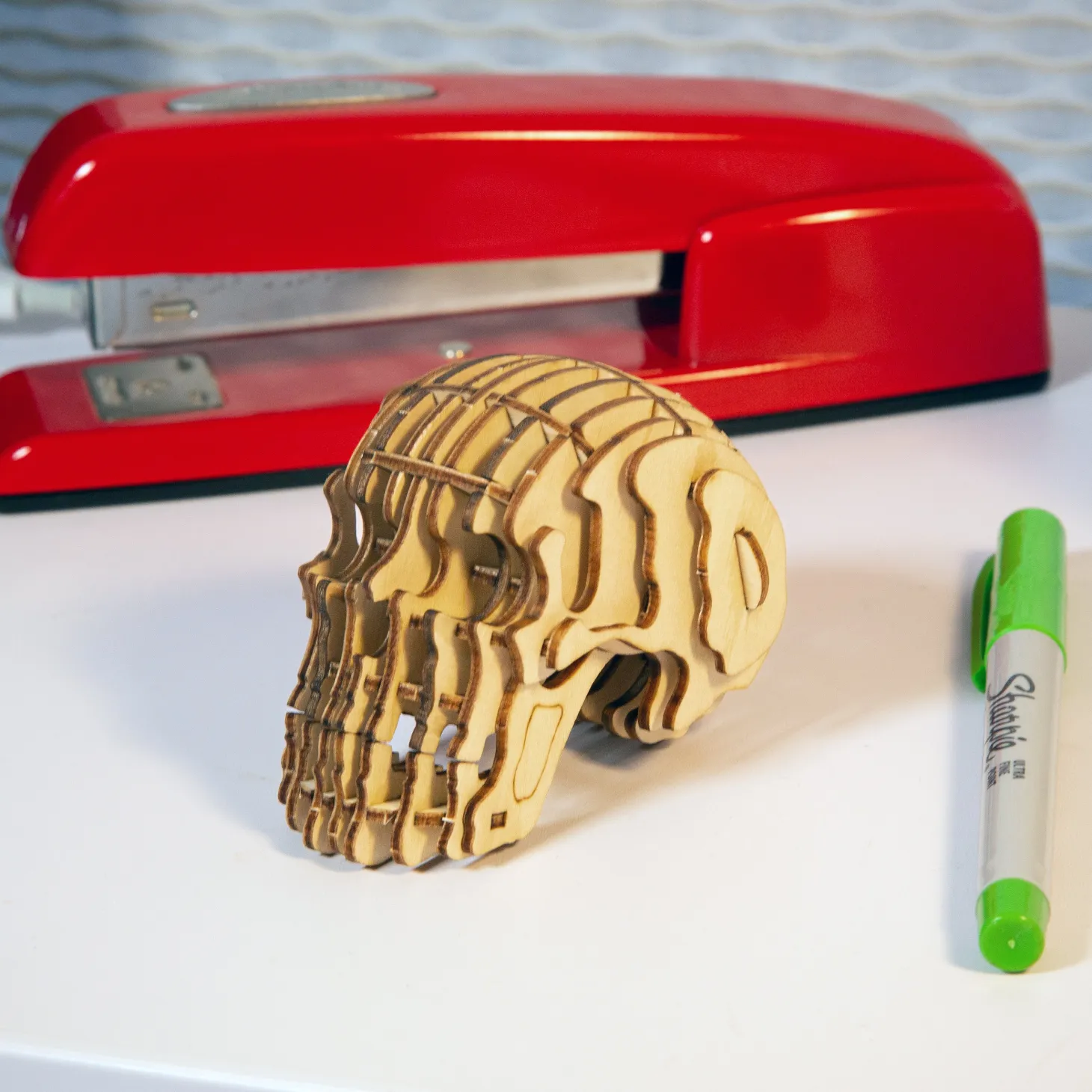 Skull 3D Wooden Puzzle