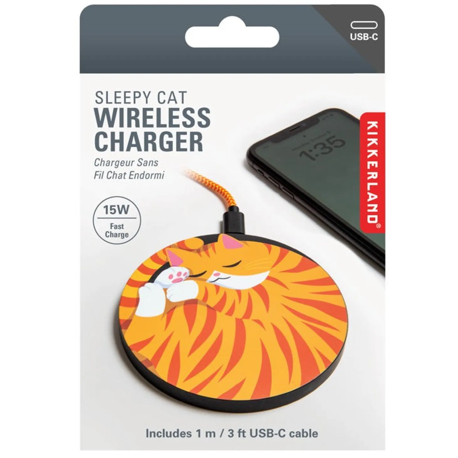Sleepy Cat Wireless Charger