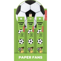 Soccer Paper Fan (football - for Eu)
