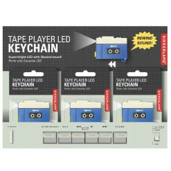 Tape Player Led Keychain
