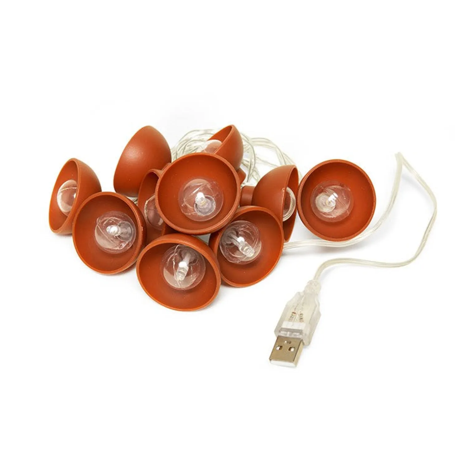 Terracotta String Lights 10 Ft