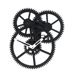 Triple Gear Wall Clock