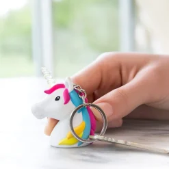 Unicorn LED & Sound Keychain