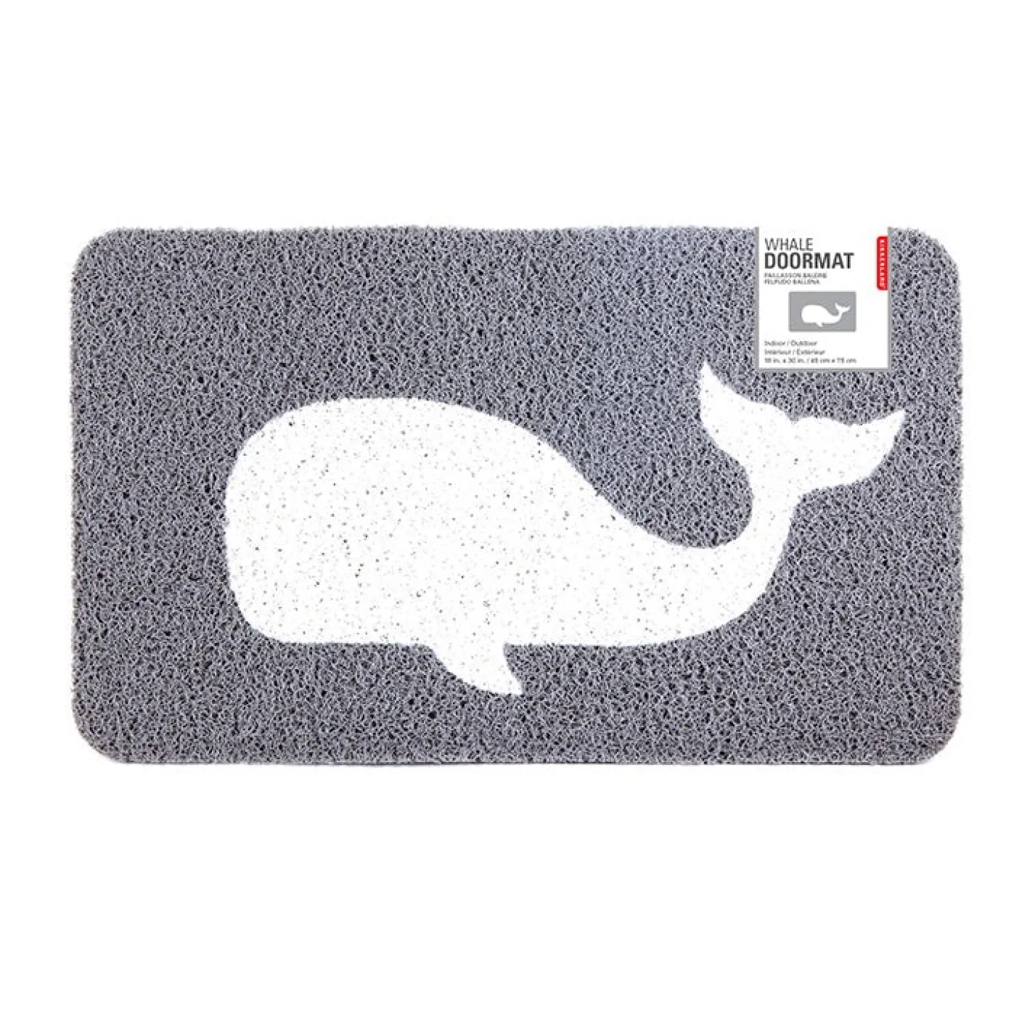 WHALE DOORMAT