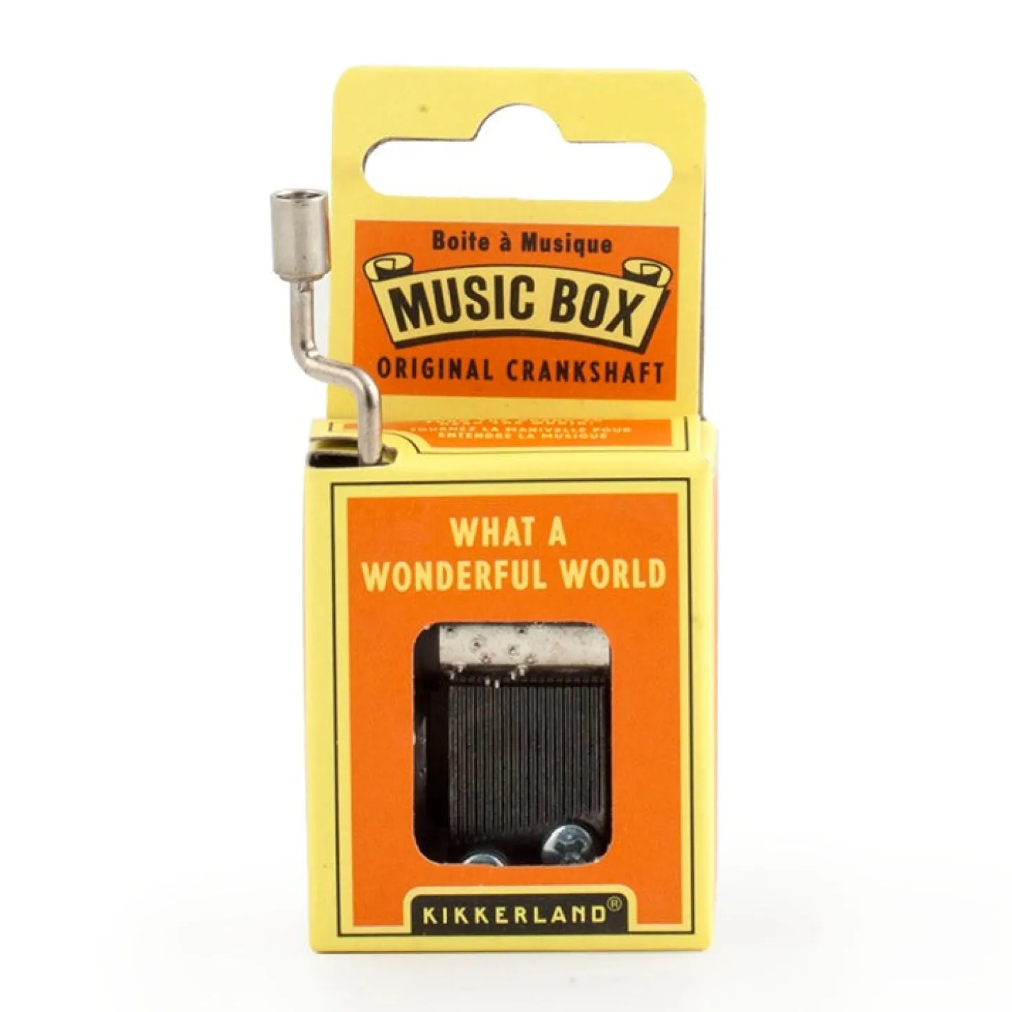 What A Wonderful World Music Box