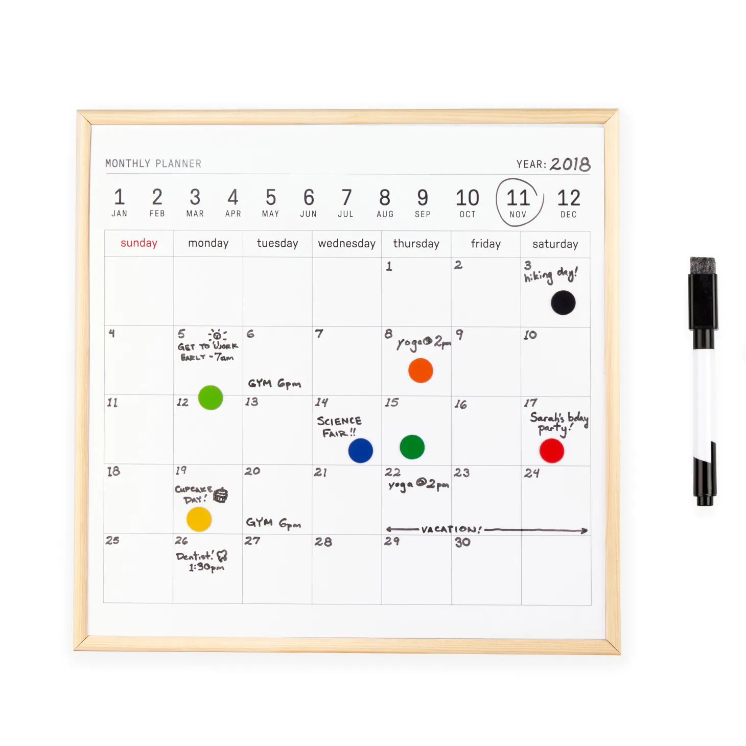 Whiteboard Calendar