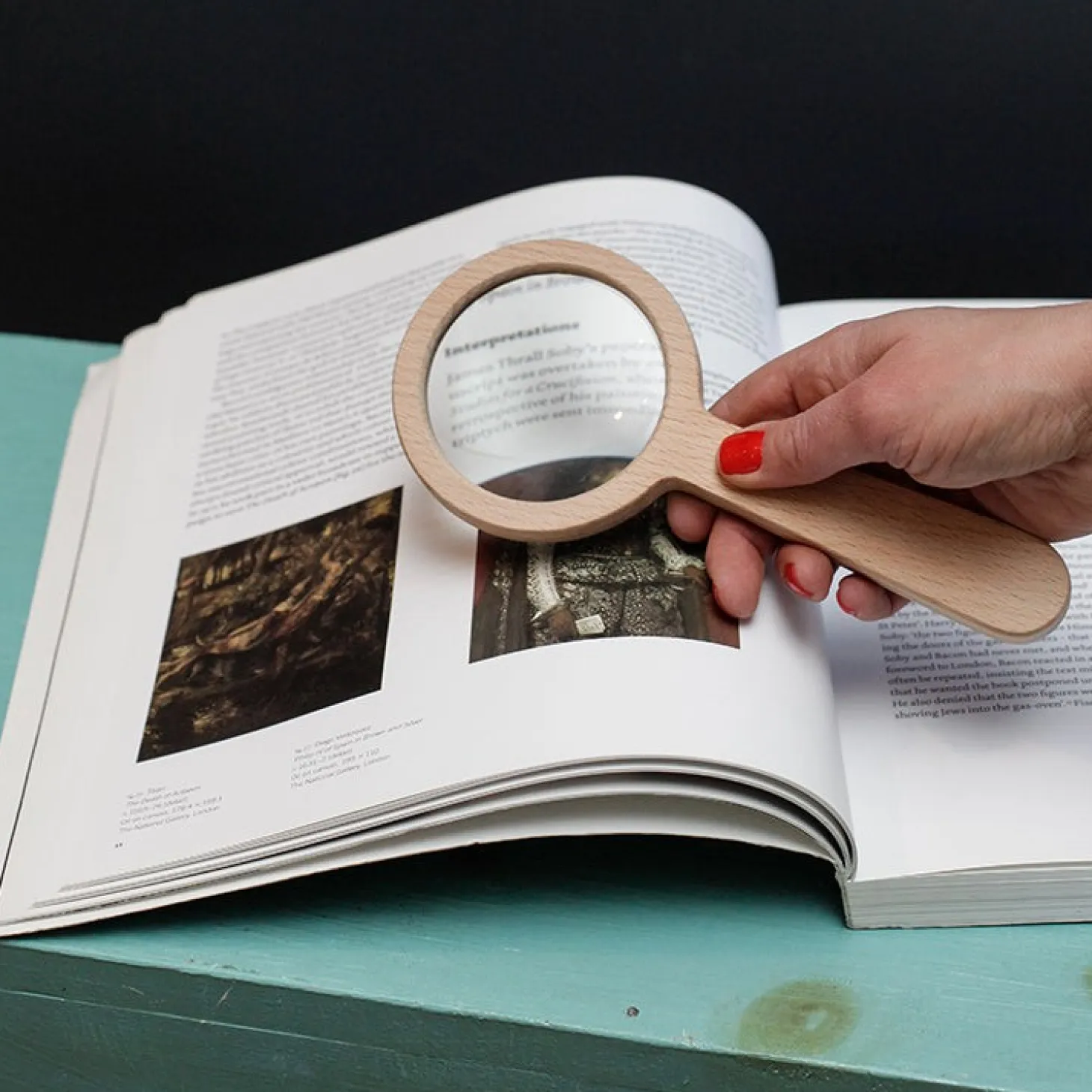 Wooden Magnifier