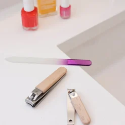 Wood Nail Clipper Set