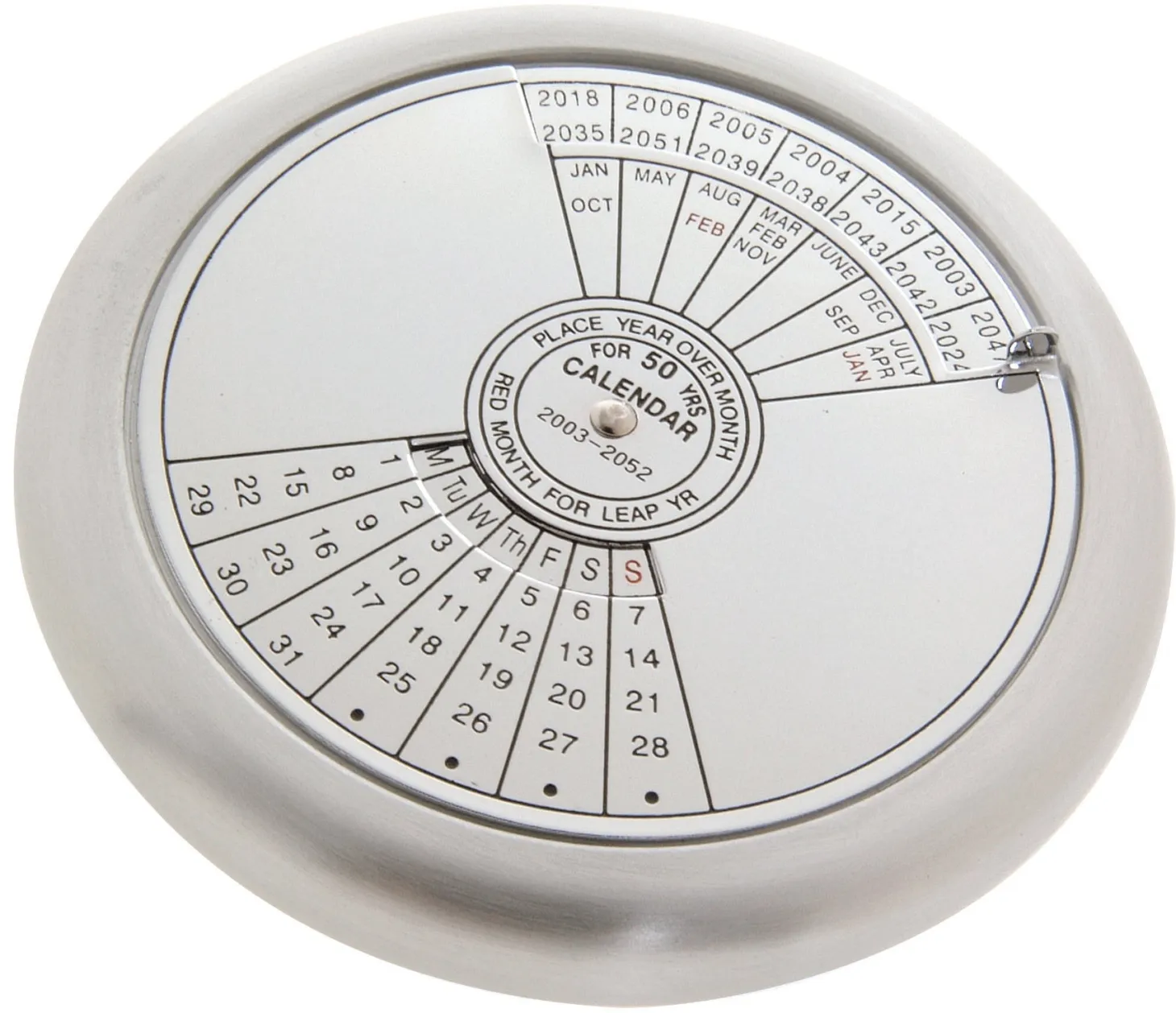50-Year Calendar Paperweight